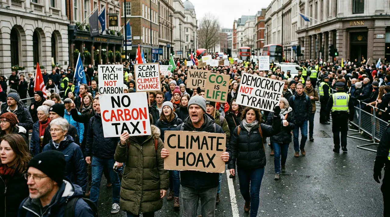 Climate protest