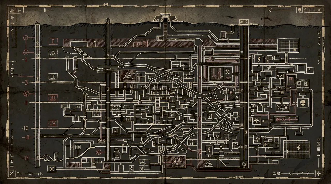 DIA blueprint tunnels