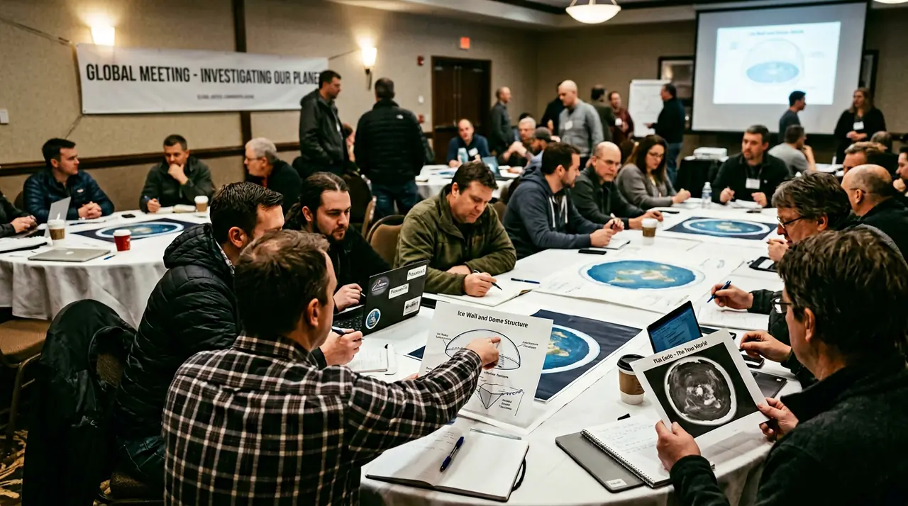 Flat earth conference