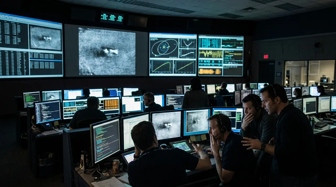NASA control room