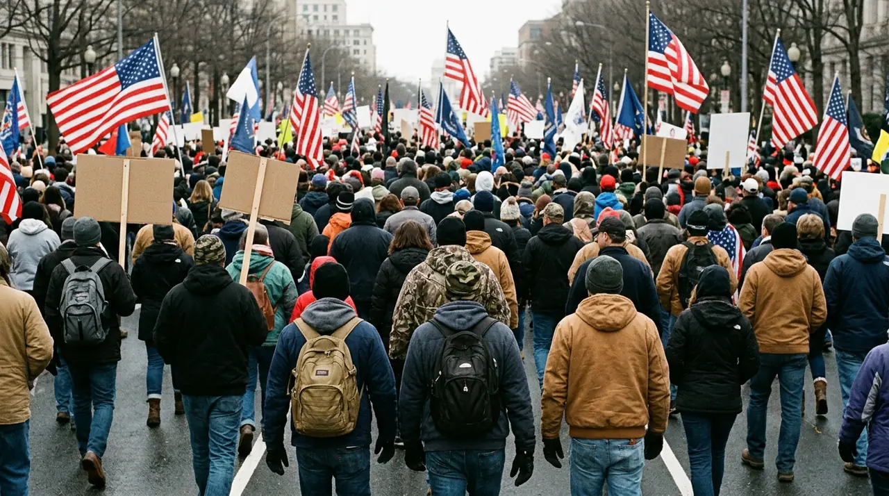 QAnon rally